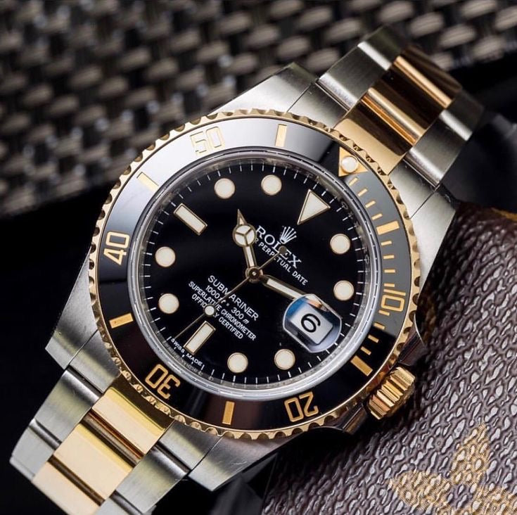 Rolex-Submariner 44mm black/gold