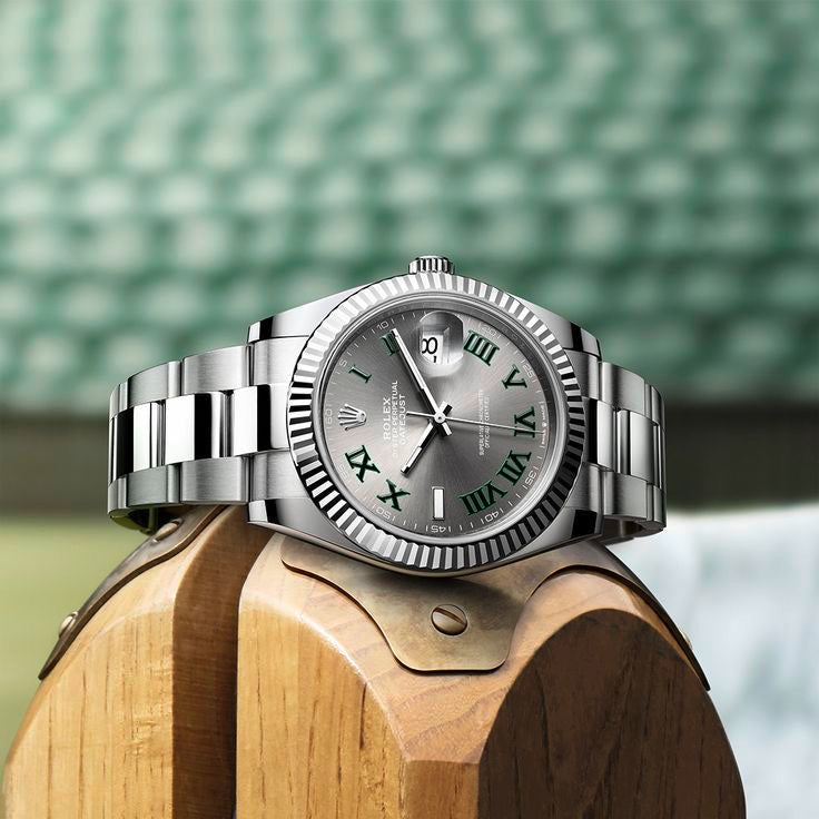 Rolex-Date-Just 42mm silvar