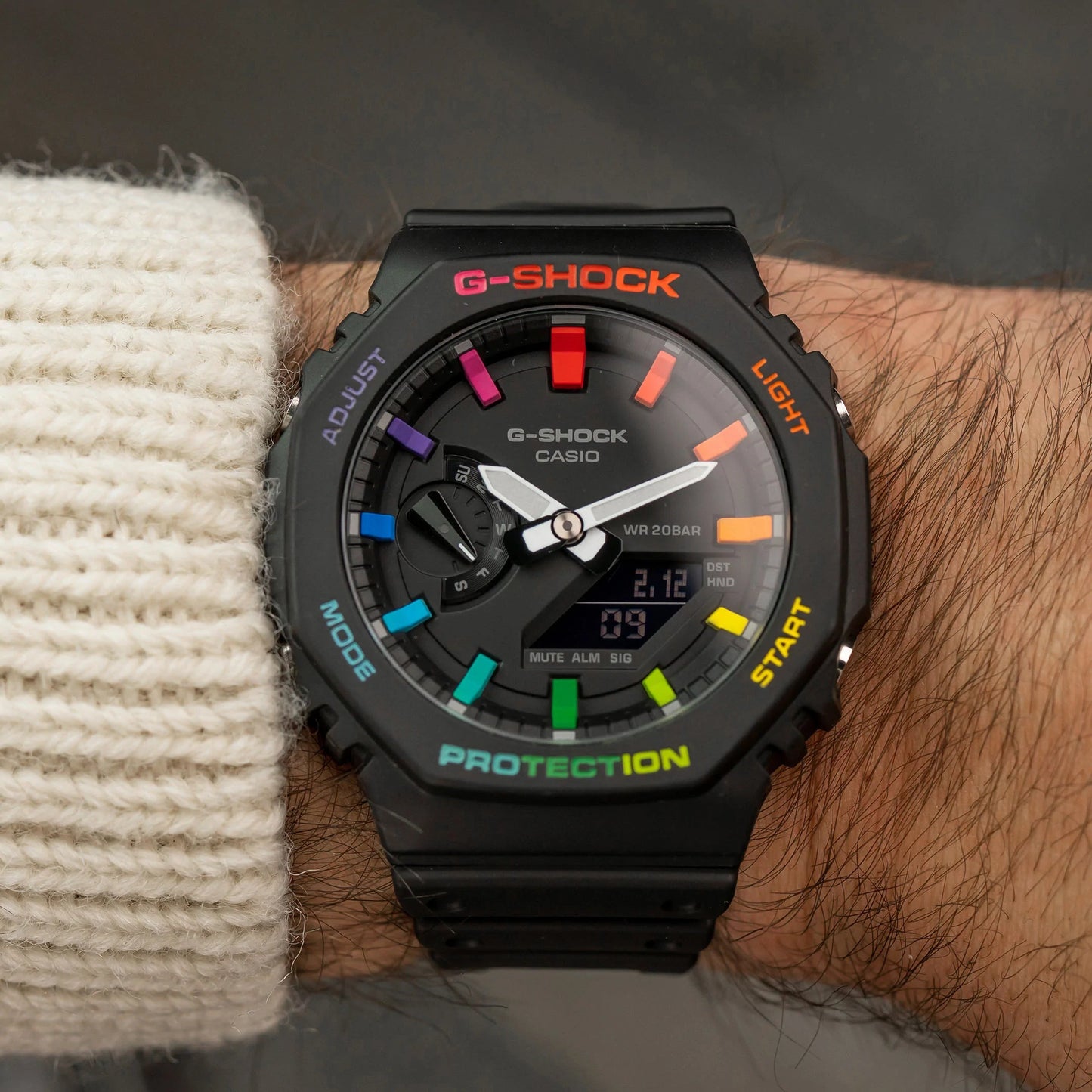 G-SHOCK CASIO EDITION/BLACK RAINBOW