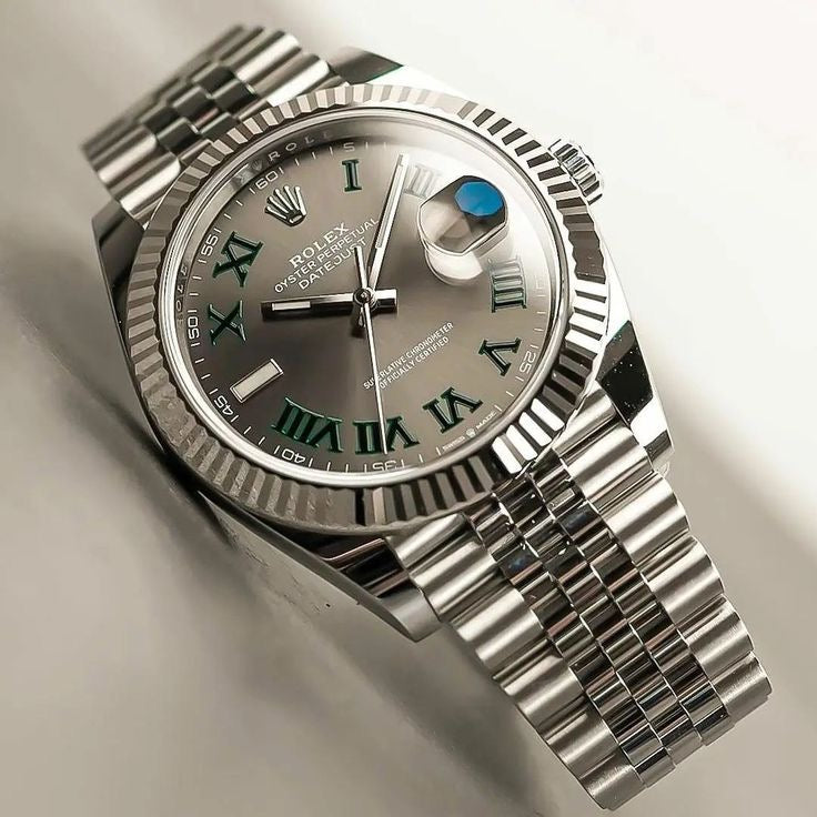 Rolex-Date-Just 42mm silvar