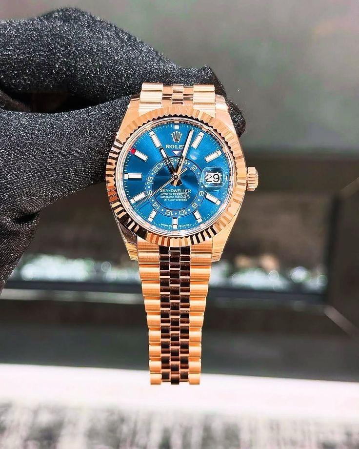 Rolex sky-dweller 40mm rose gold