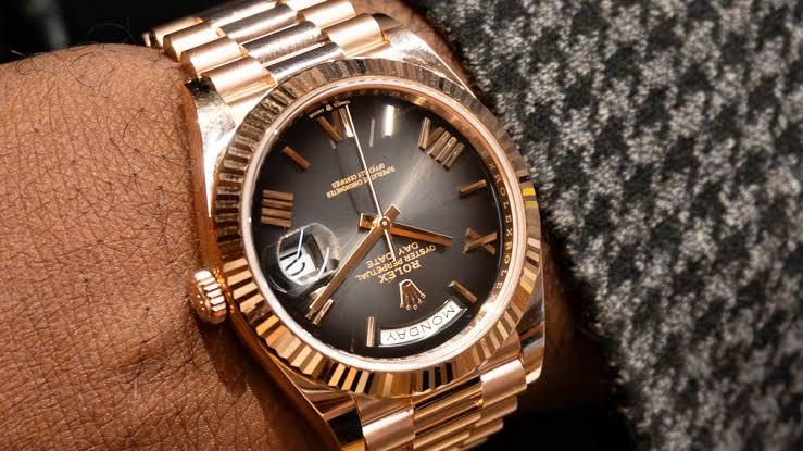 Rolex daydate 40mm Rose Gold Colour